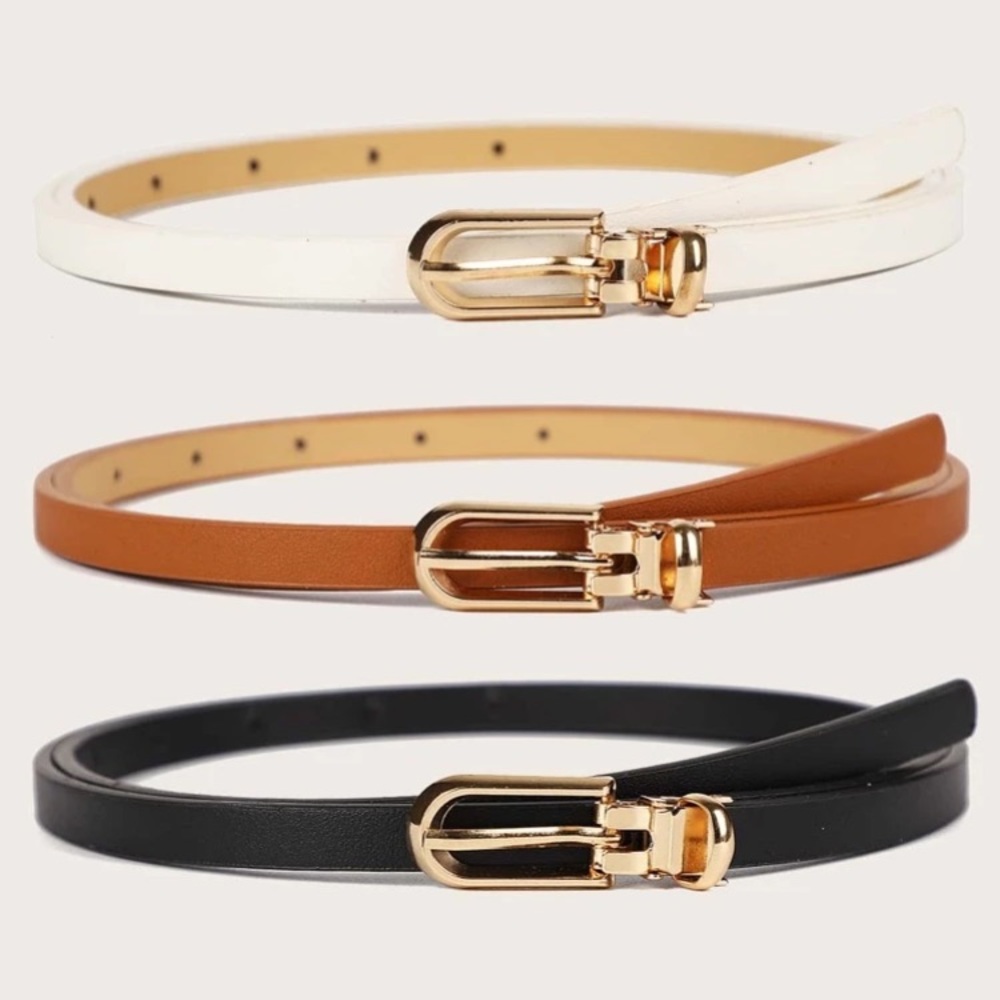 3 PC belt set